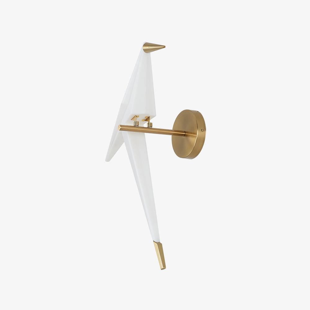 Cunorara Applique Murale Art Nordique Grue en Papier - Neutralighting
