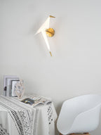 Cunorara Applique Murale Art Nordique Grue en Papier - Neutralighting