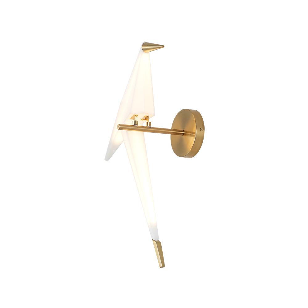 Cunorara Applique Murale Art Nordique Grue en Papier - Neutralighting