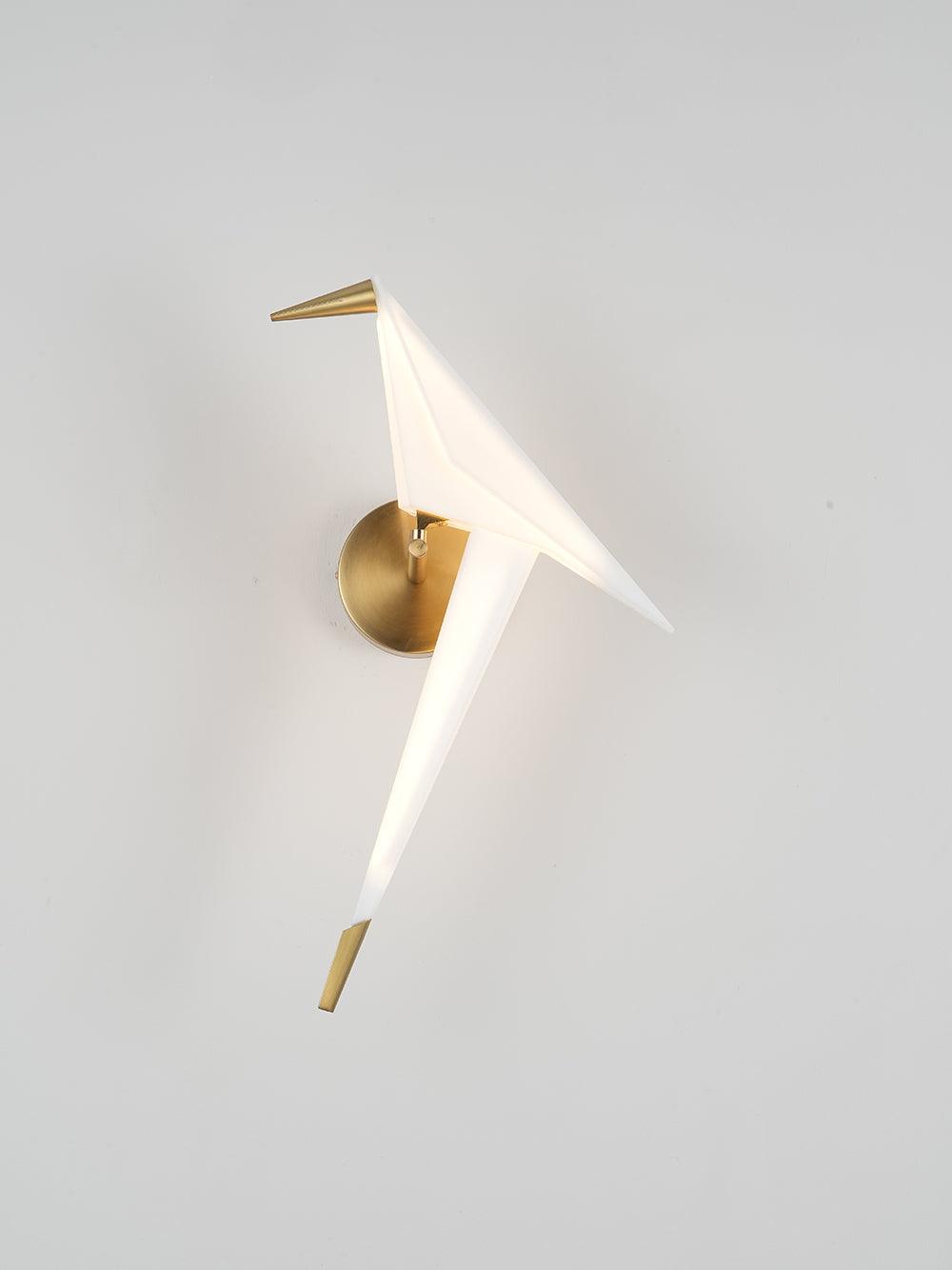 Cunorara Applique Murale Art Nordique Grue en Papier - Neutralighting