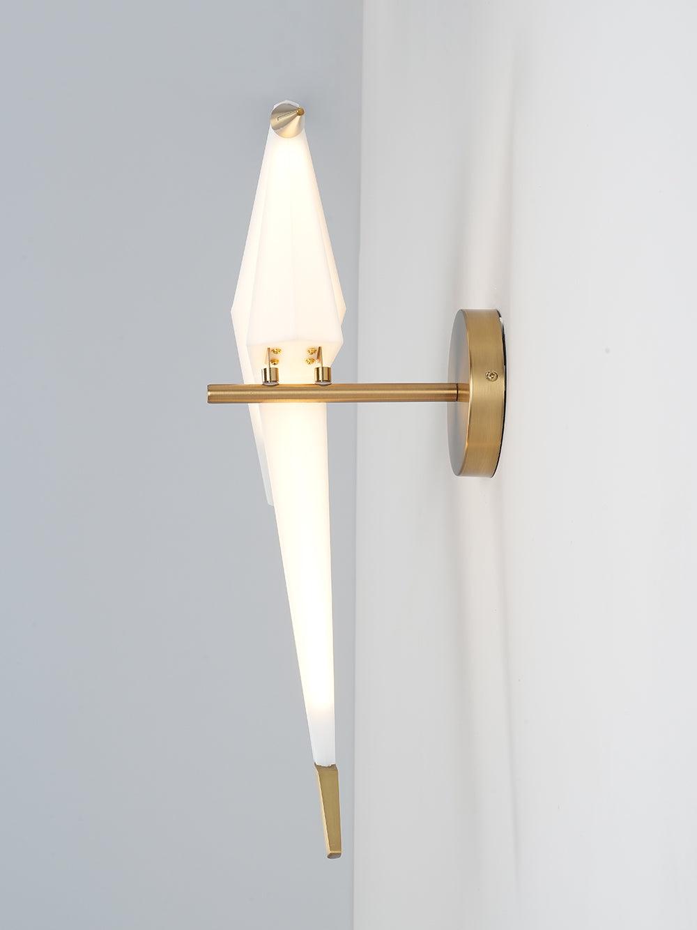 Cunorara Applique Murale Art Nordique Grue en Papier - Neutralighting
