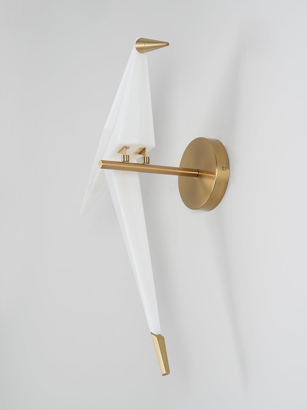 Cunorara Applique Murale Art Nordique Grue en Papier - Neutralighting