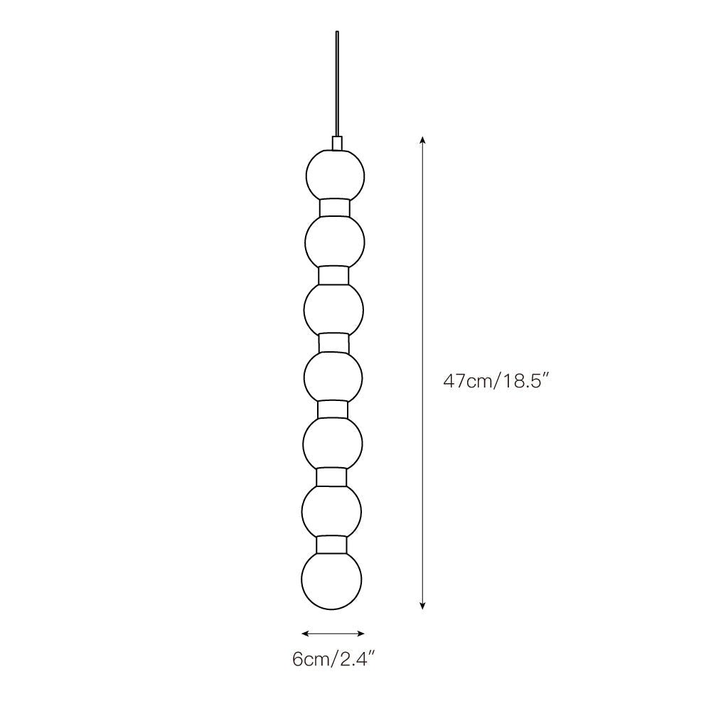 Ulshae Suspension Art Marbre Minimaliste Moderne - Neutralighting