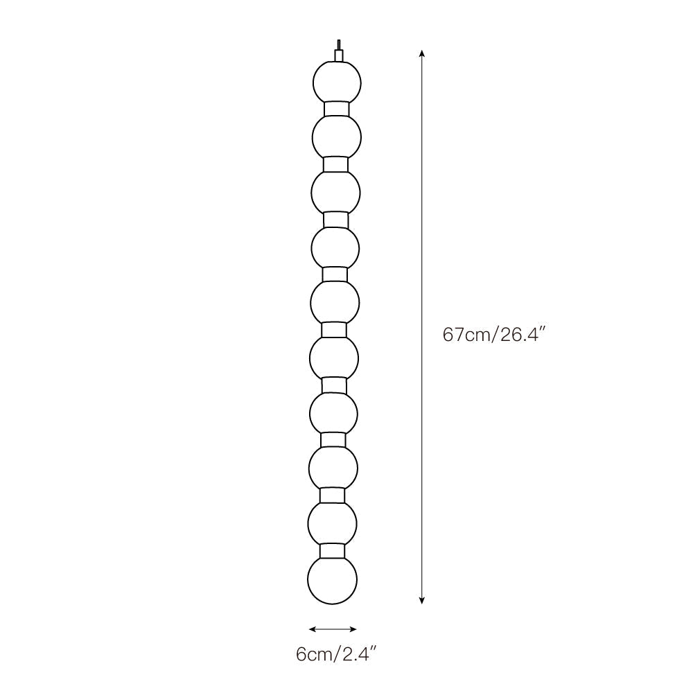 Ulshae Suspension Art Marbre Minimaliste Moderne - Neutralighting
