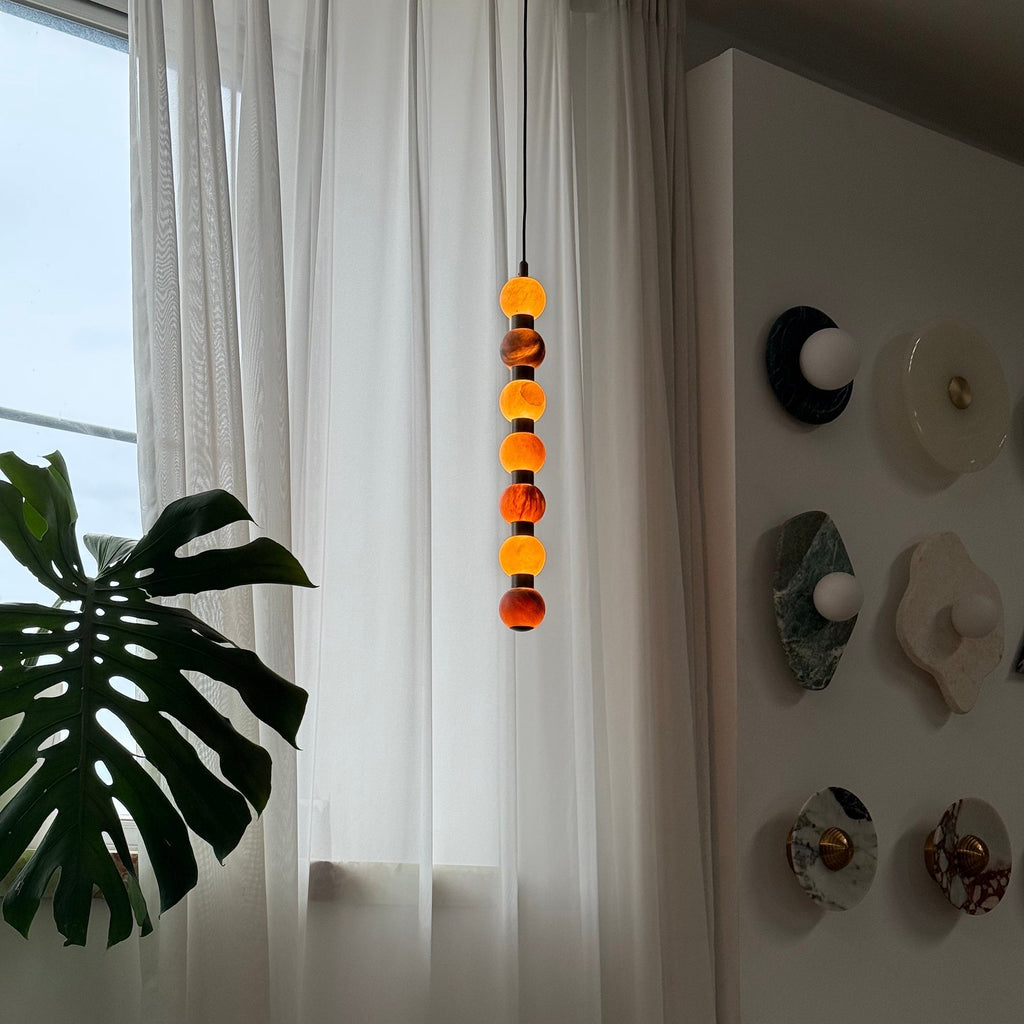 Ulshae Suspension Art Marbre Minimaliste Moderne - Neutralighting