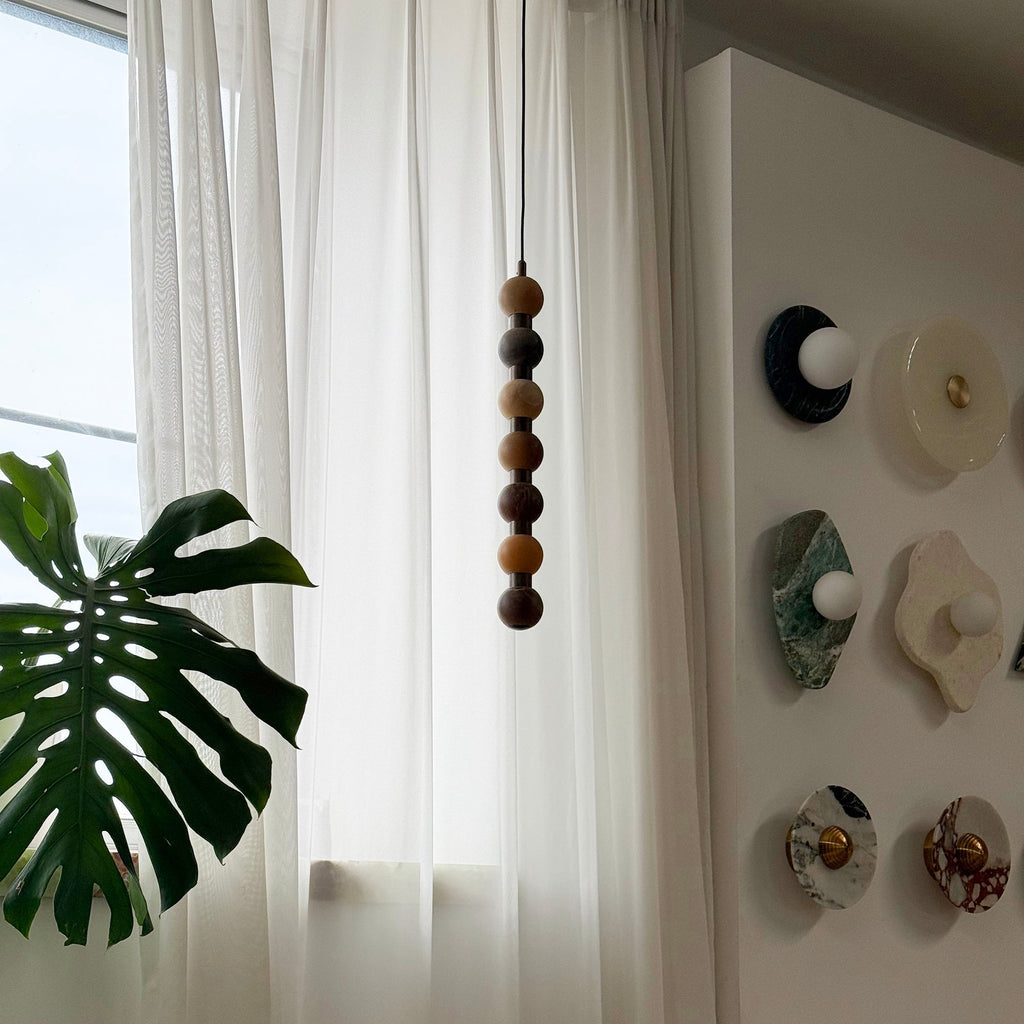 Ulshae Suspension Art Marbre Minimaliste Moderne - Neutralighting