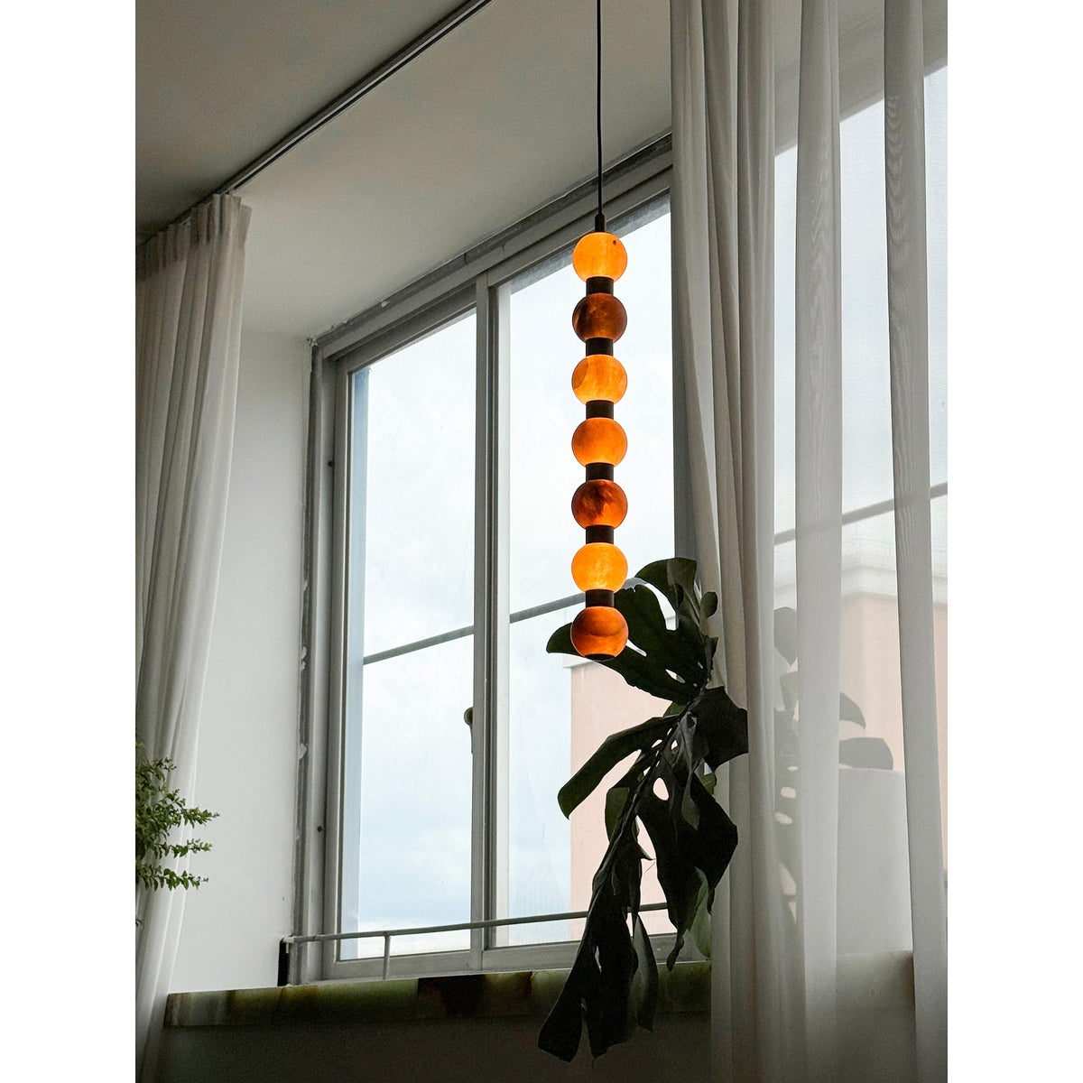 Ulshae Suspension Art Marbre Minimaliste Moderne - Neutralighting