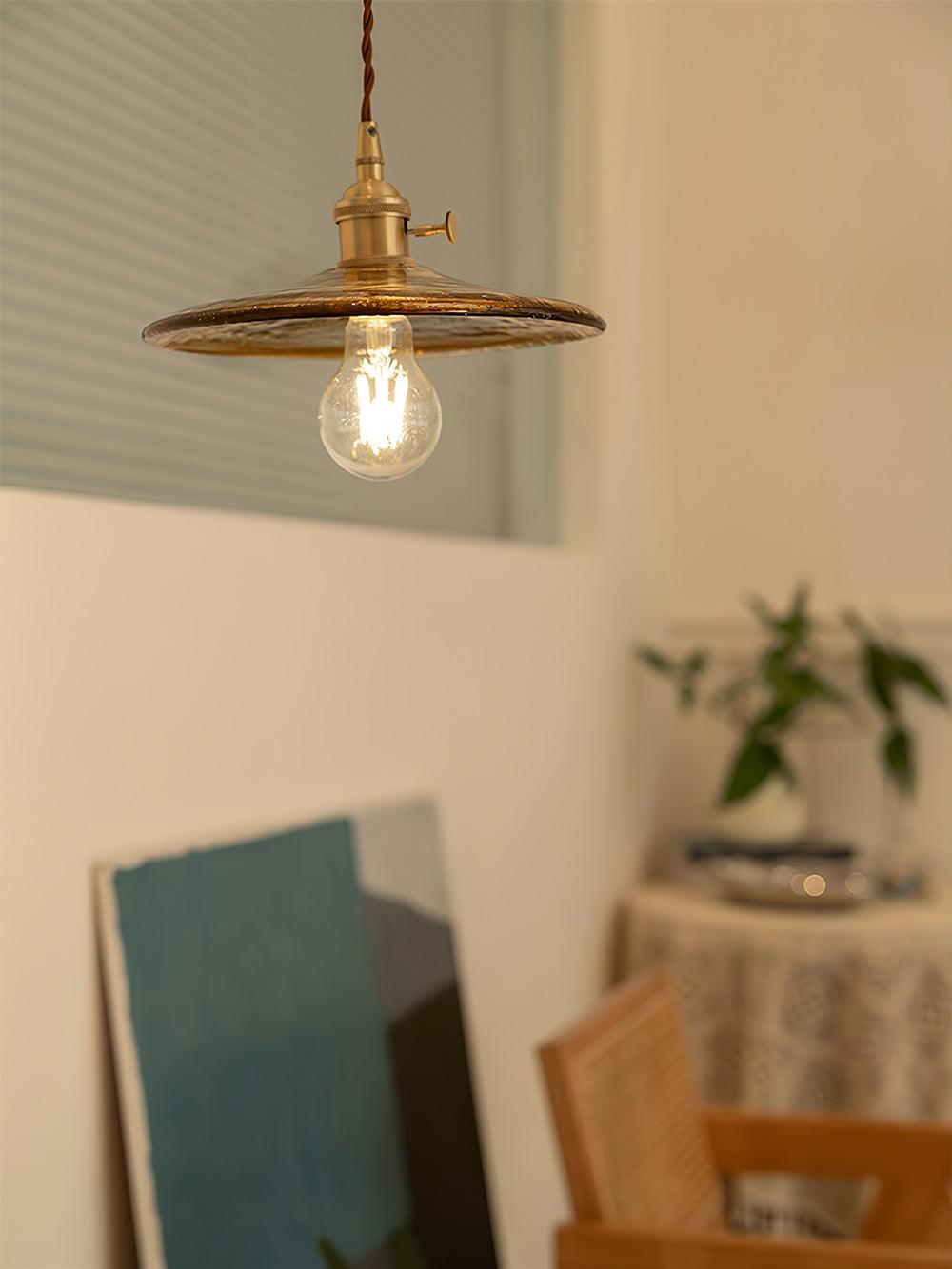 Sage Lampe Pendante Verre Vintage - Neutralighting