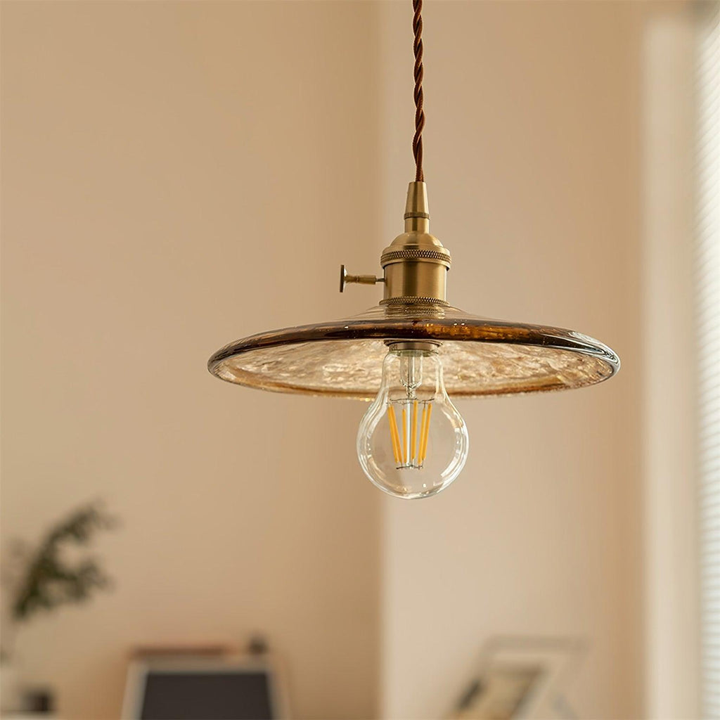 Sage Lampe Pendante Verre Vintage - Neutralighting