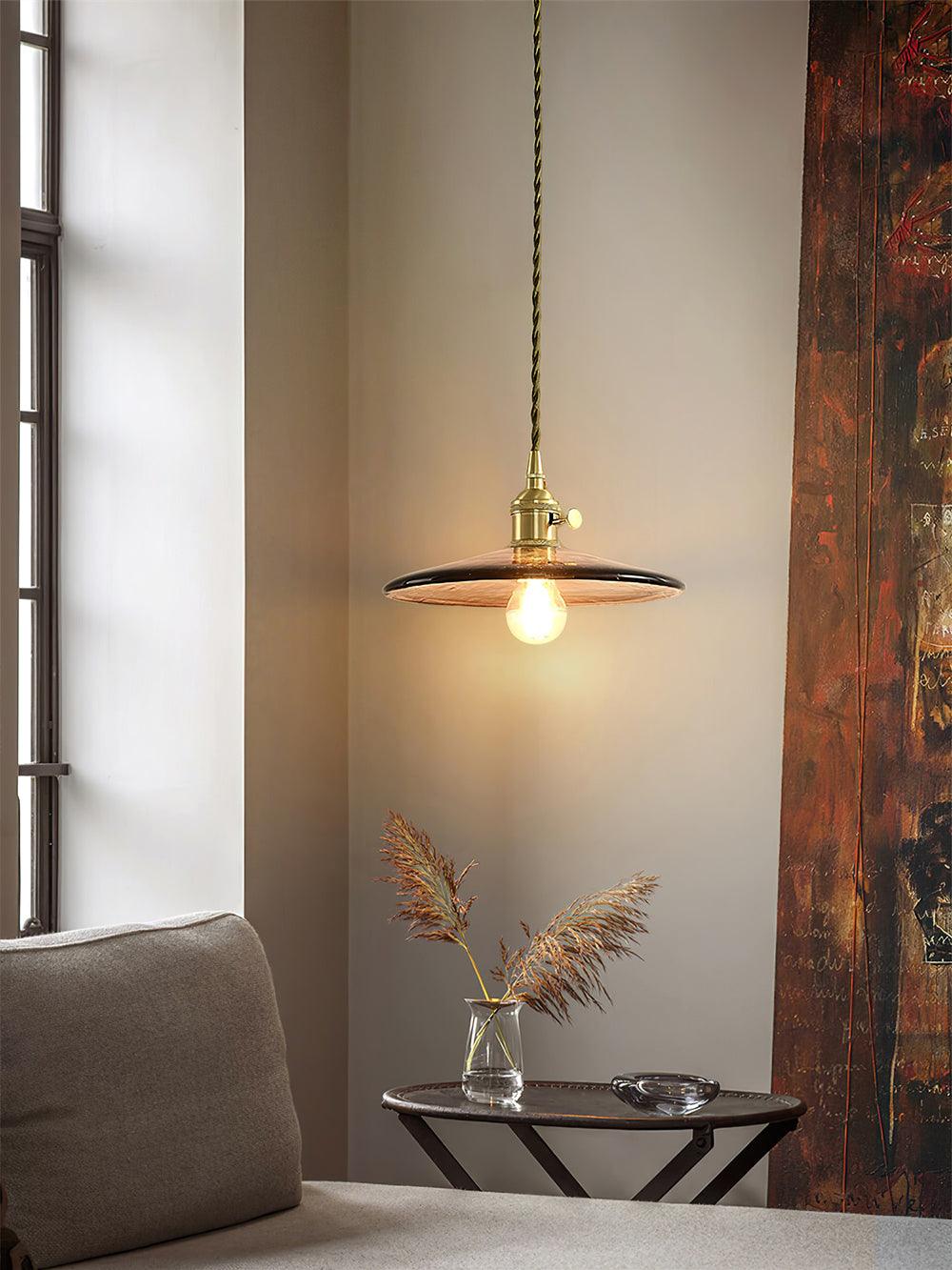 Sage Lampe Pendante Verre Vintage - Neutralighting