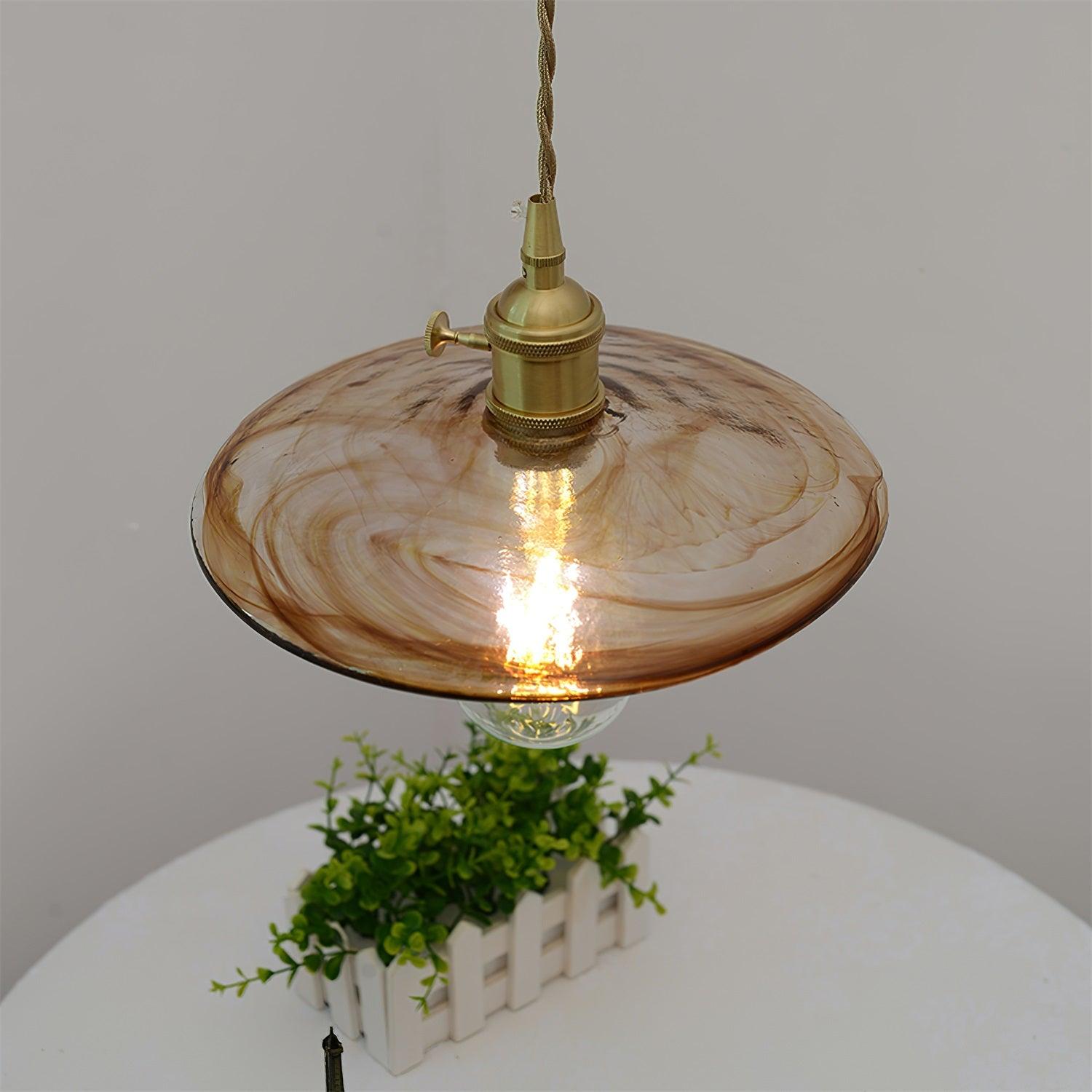 Sage Lampe Pendante Verre Vintage - Neutralighting