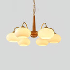 Lustra Suspension Persimmon Laiton et Verre Élégante - Neutralighting