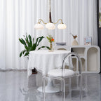 Lustra Suspension Persimmon Laiton et Verre Élégante - Neutralighting