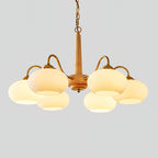Lustra Suspension Persimmon Laiton et Verre Élégante - Neutralighting