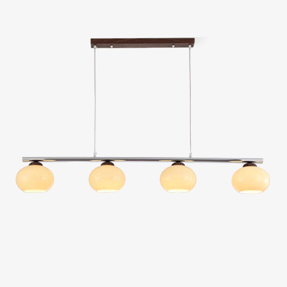 Lustra Lustre Linéaire Verre Kaki Abat-Jour - Neutralighting