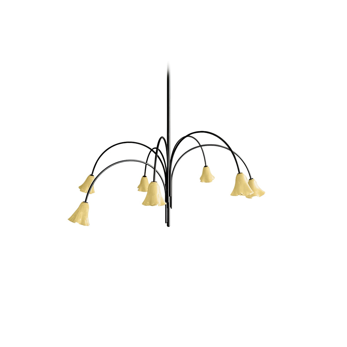Aurora Lustre Floraison Pétale Verre Bras - Neutralighting