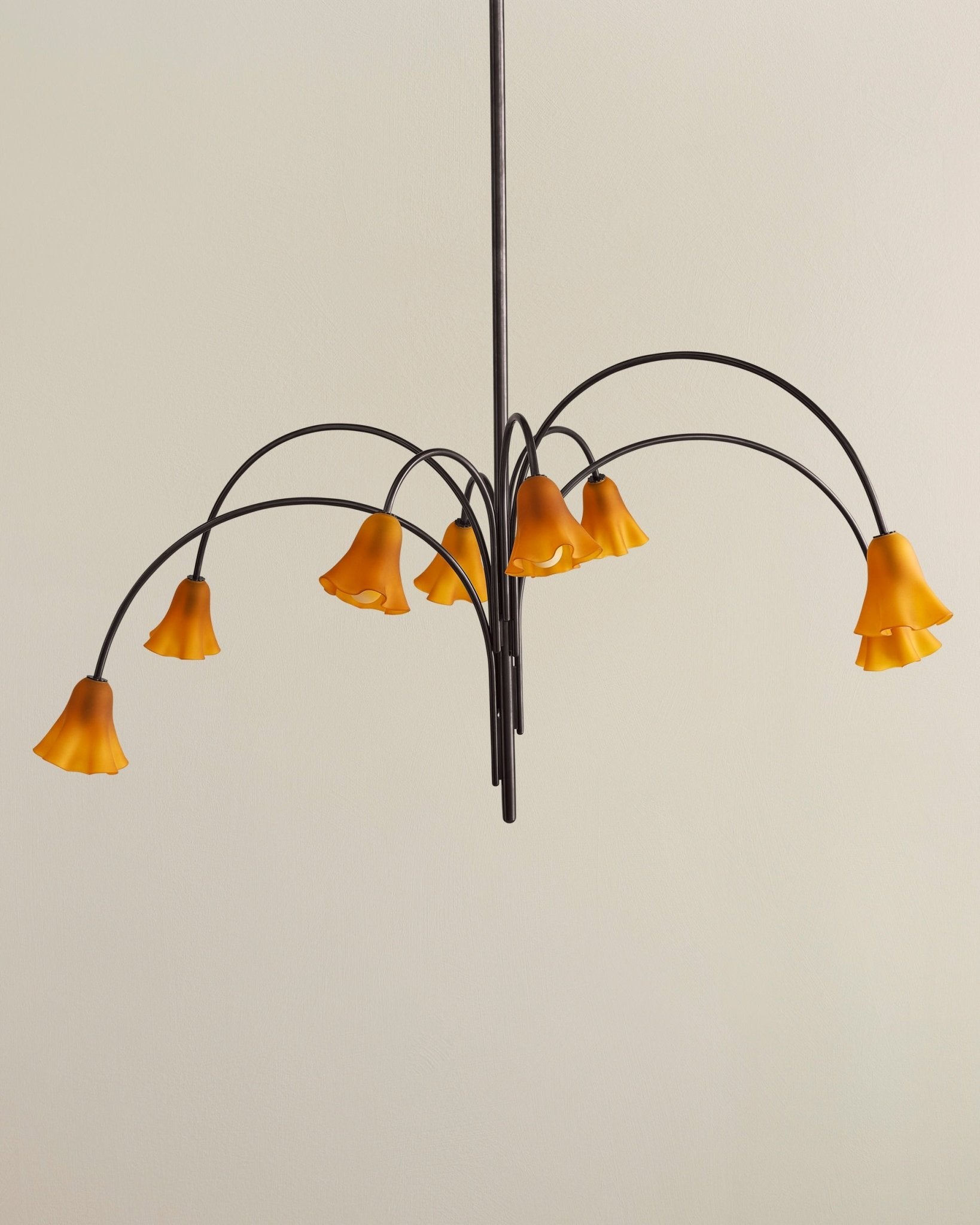 Aurora Lustre Floraison Pétale Verre Bras - Neutralighting