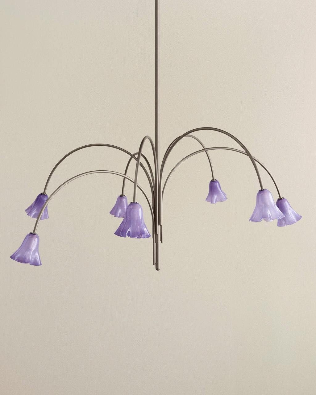 Aurora Lustre Floraison Pétale Verre Bras - Neutralighting