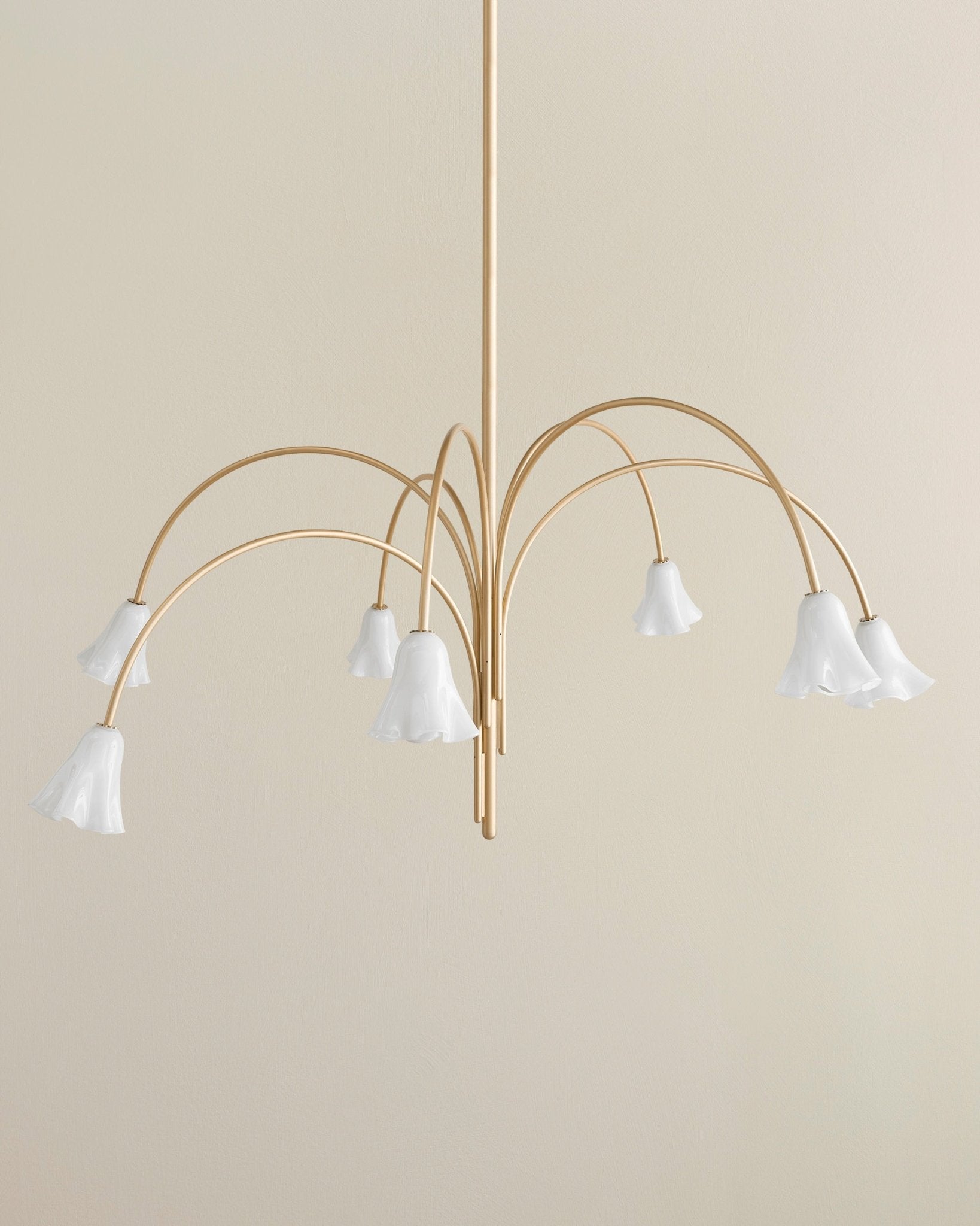 Aurora Lustre Floraison Pétale Verre Bras - Neutralighting