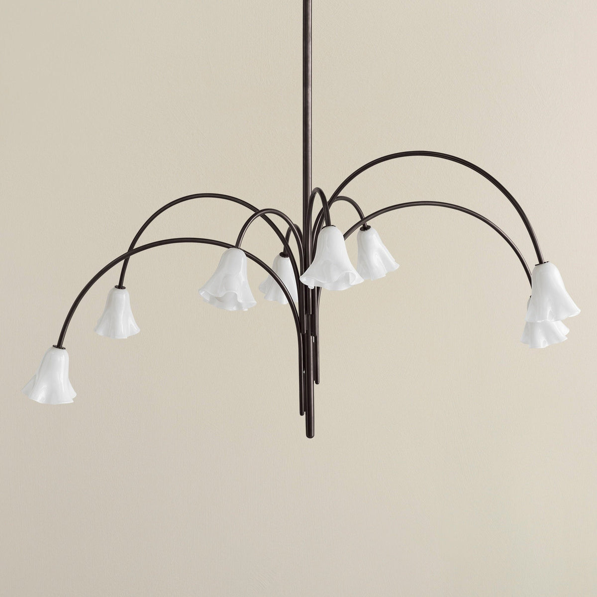 Aurora Lustre Floraison Pétale Verre Bras - Neutralighting
