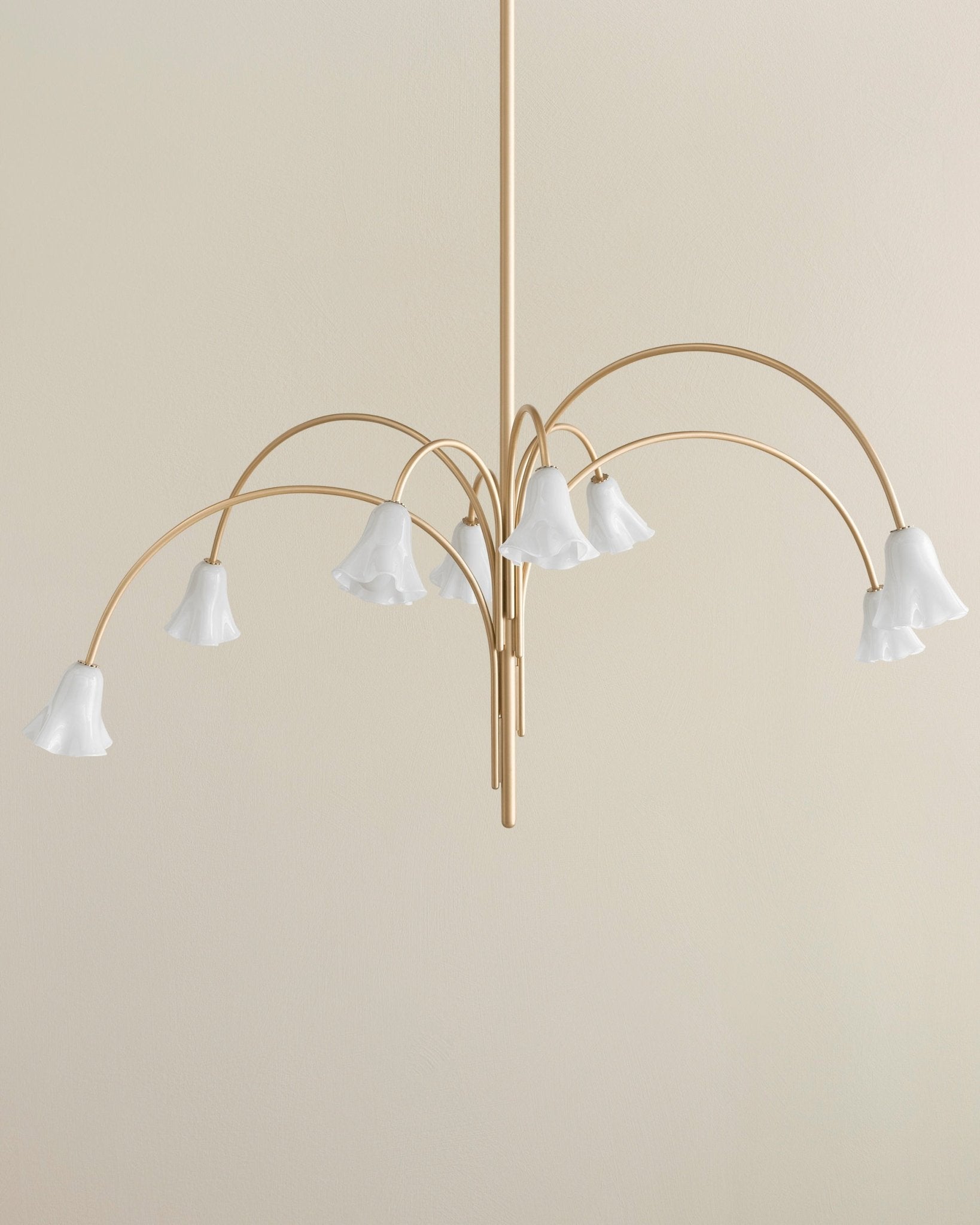 Aurora Lustre Floraison Pétale Verre Bras - Neutralighting