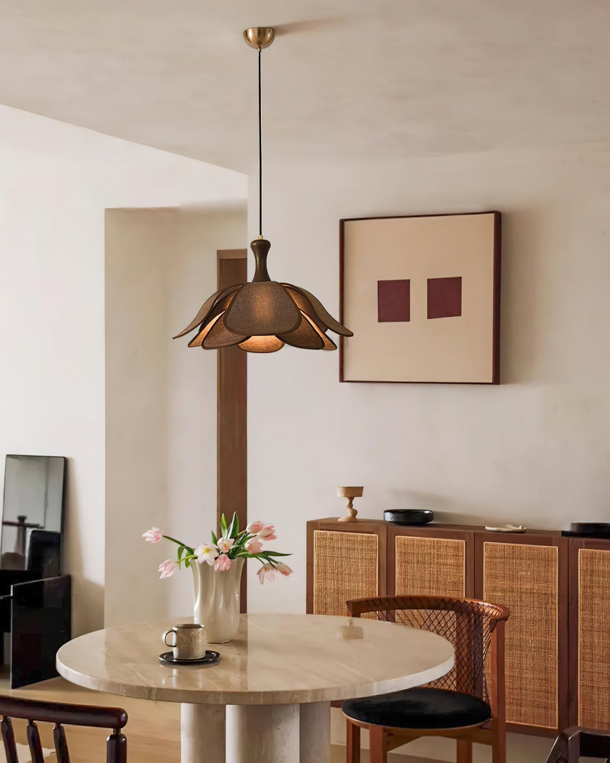 Petalia Lampe Suspension Pétale Organique - Neutralighting