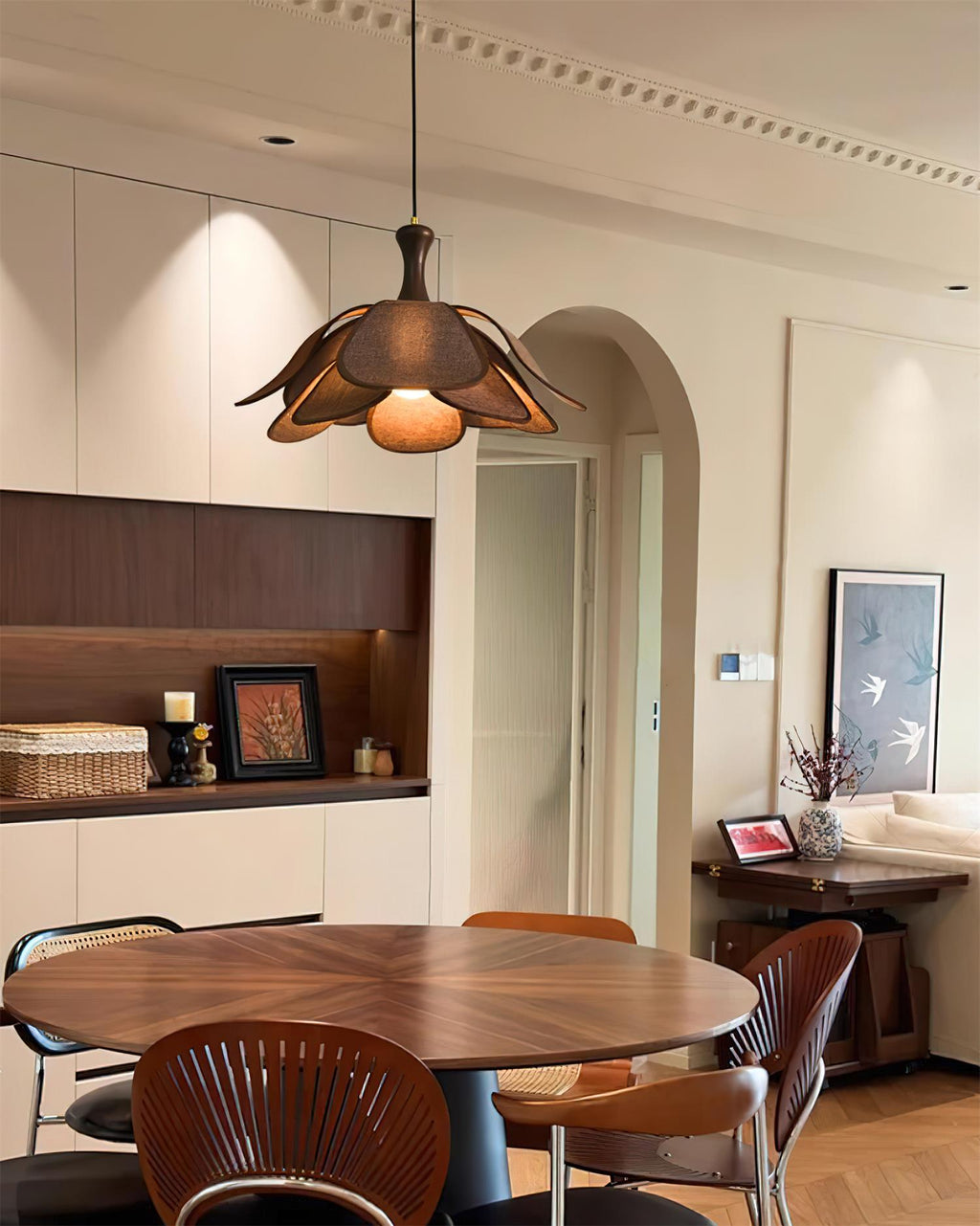 Petalia Lampe Suspension Pétale Organique - Neutralighting