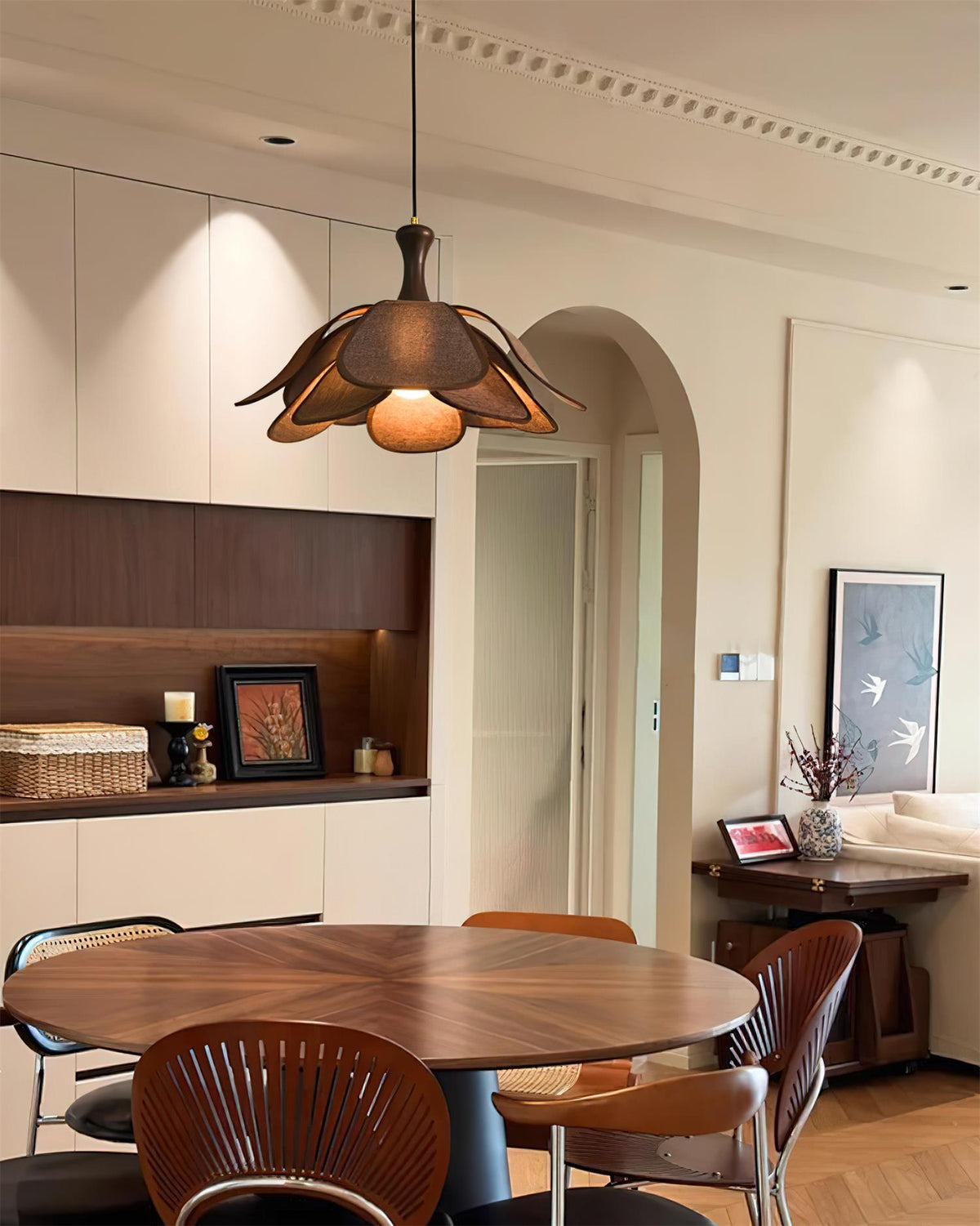 Petalia Lampe Suspension Pétale Organique - Neutralighting