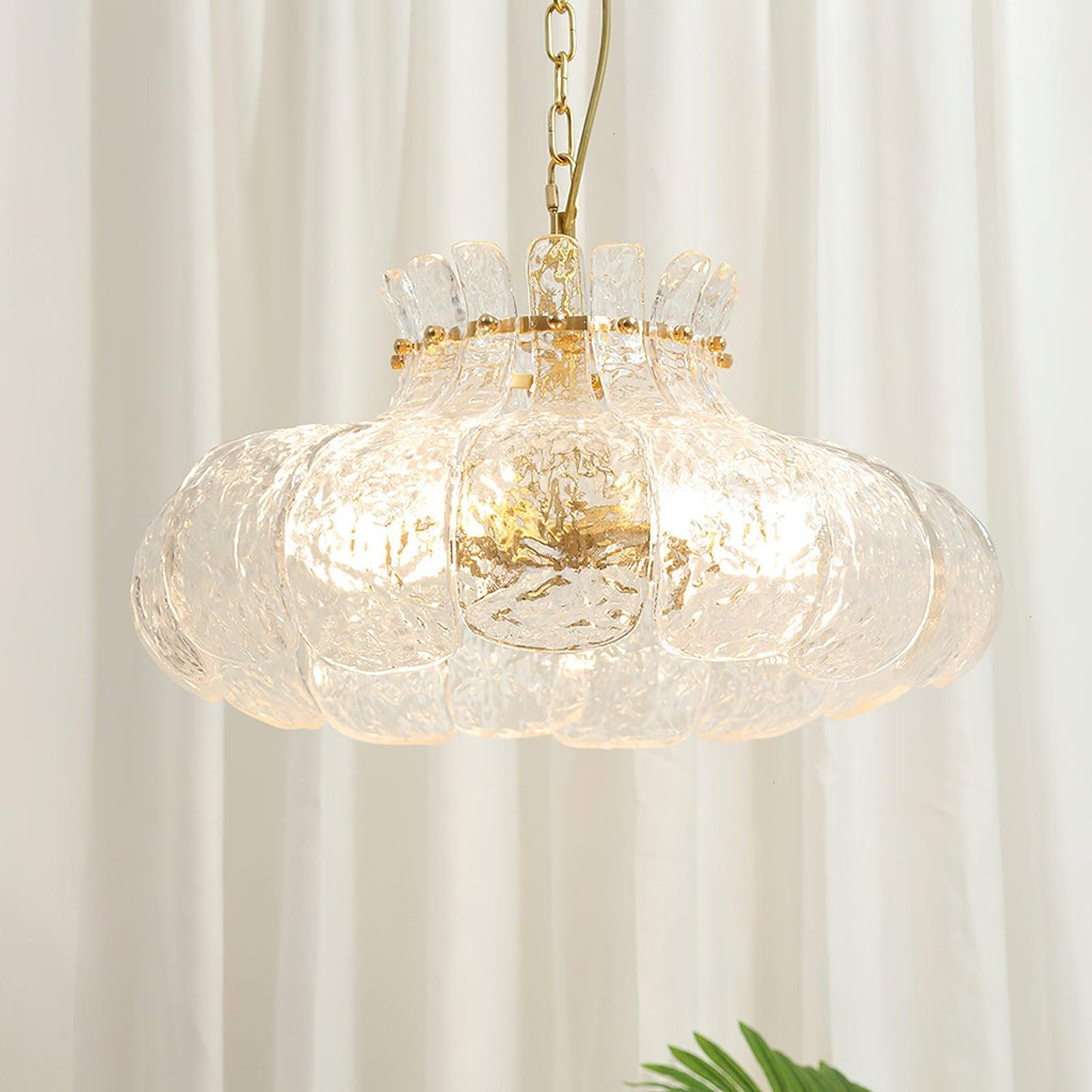 Lunace Laiton Verre Glamour Pendentif Lumière - Neutralighting