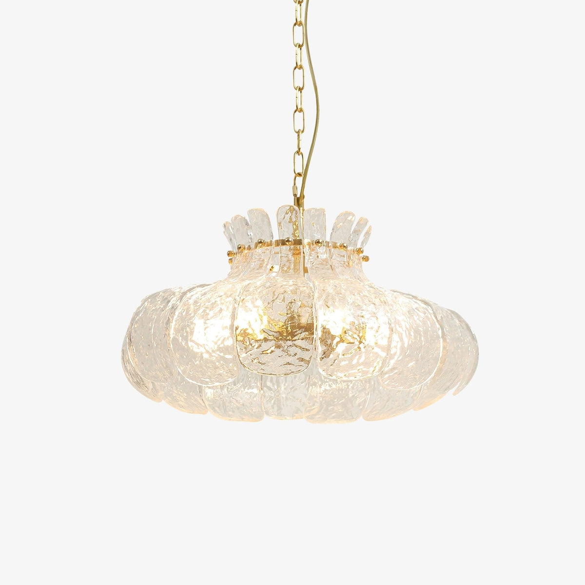 Lunace Laiton Verre Glamour Pendentif Lumière - Neutralighting
