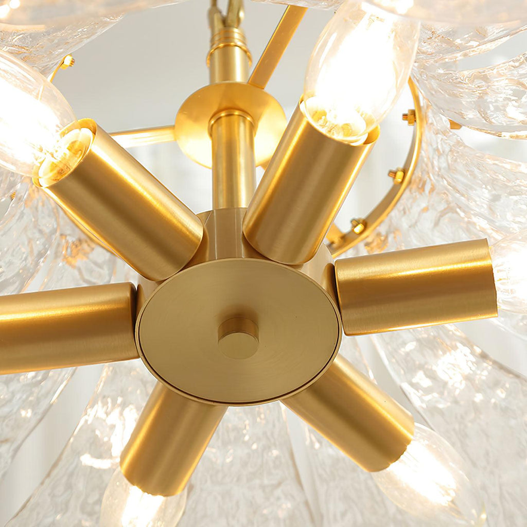 Lunace Laiton Verre Glamour Pendentif Lumière - Neutralighting