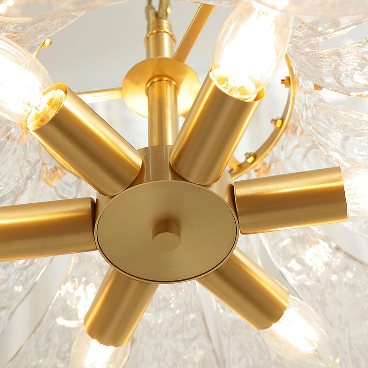 Lunace Laiton Verre Glamour Pendentif Lumière - Neutralighting