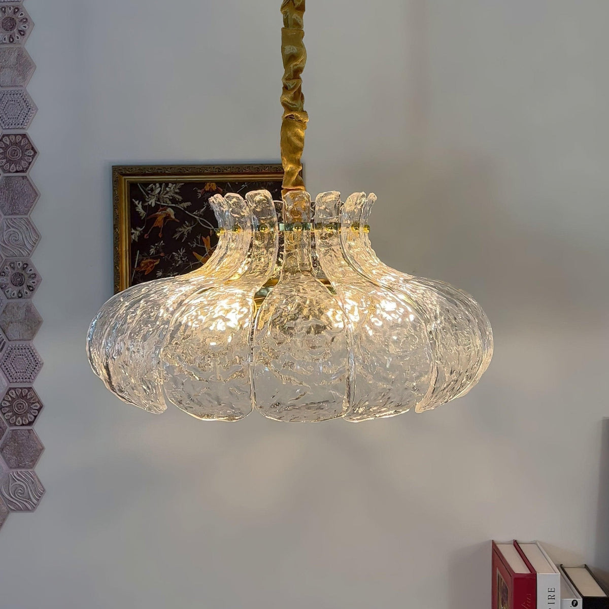 Lunace Laiton Verre Glamour Pendentif Lumière - Neutralighting