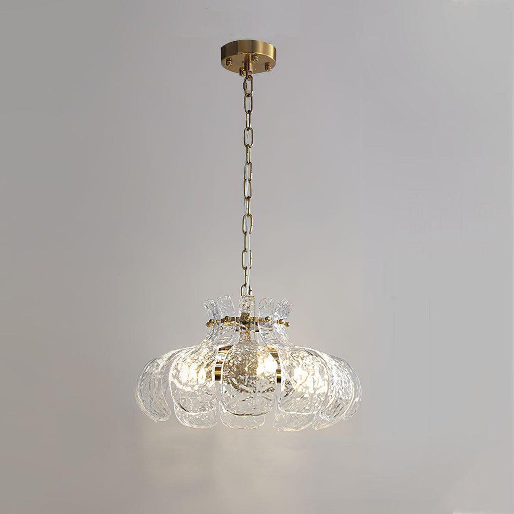 Lunace Laiton Verre Glamour Pendentif Lumière - Neutralighting