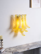 Aurora Luminaire Mural Pétale Forme Verre Vintage Artistique - Neutralighting