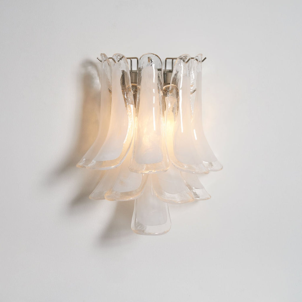 Aurora Luminaire Mural Pétale Forme Verre Vintage Artistique - Neutralighting