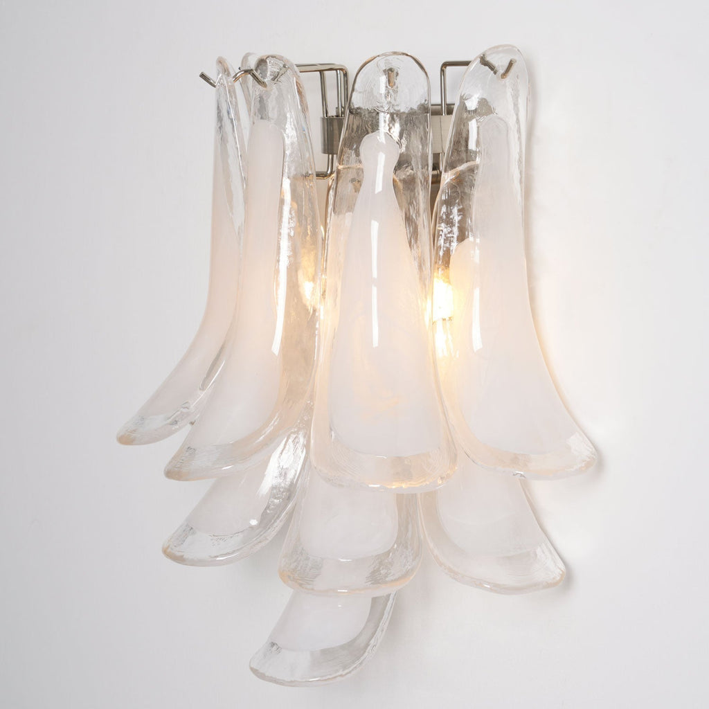 Aurora Luminaire Mural Pétale Forme Verre Vintage Artistique - Neutralighting