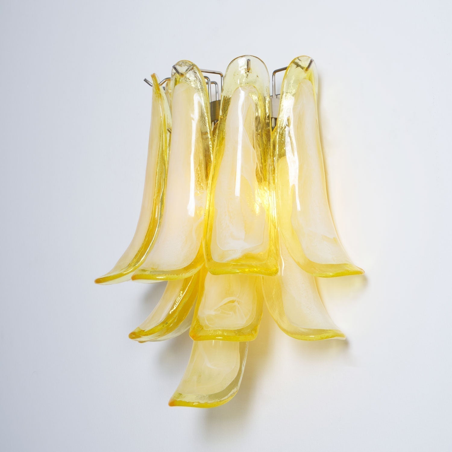 Aurora Luminaire Mural Pétale Forme Verre Vintage Artistique - Neutralighting