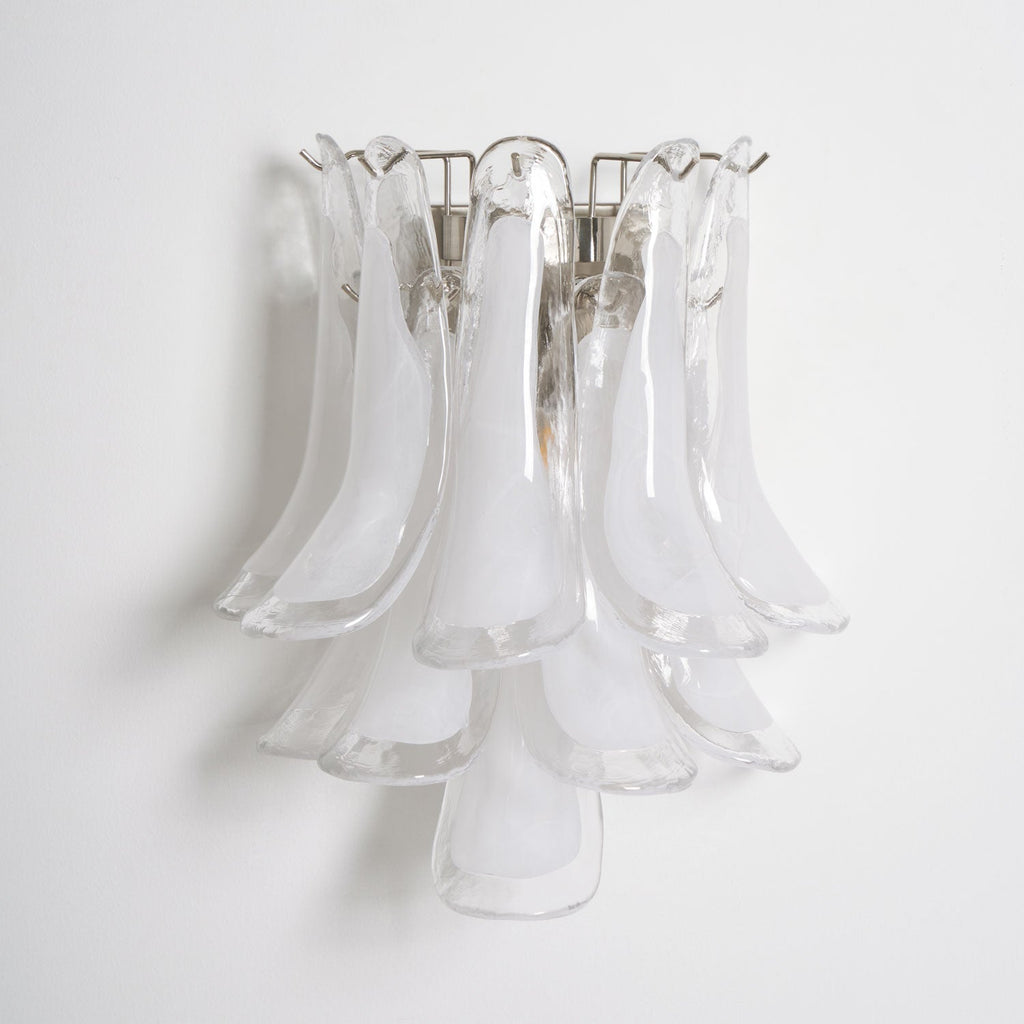 Aurora Luminaire Mural Pétale Forme Verre Vintage Artistique - Neutralighting