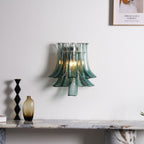 Aurora Luminaire Mural Pétale Forme Verre Vintage Artistique - Neutralighting