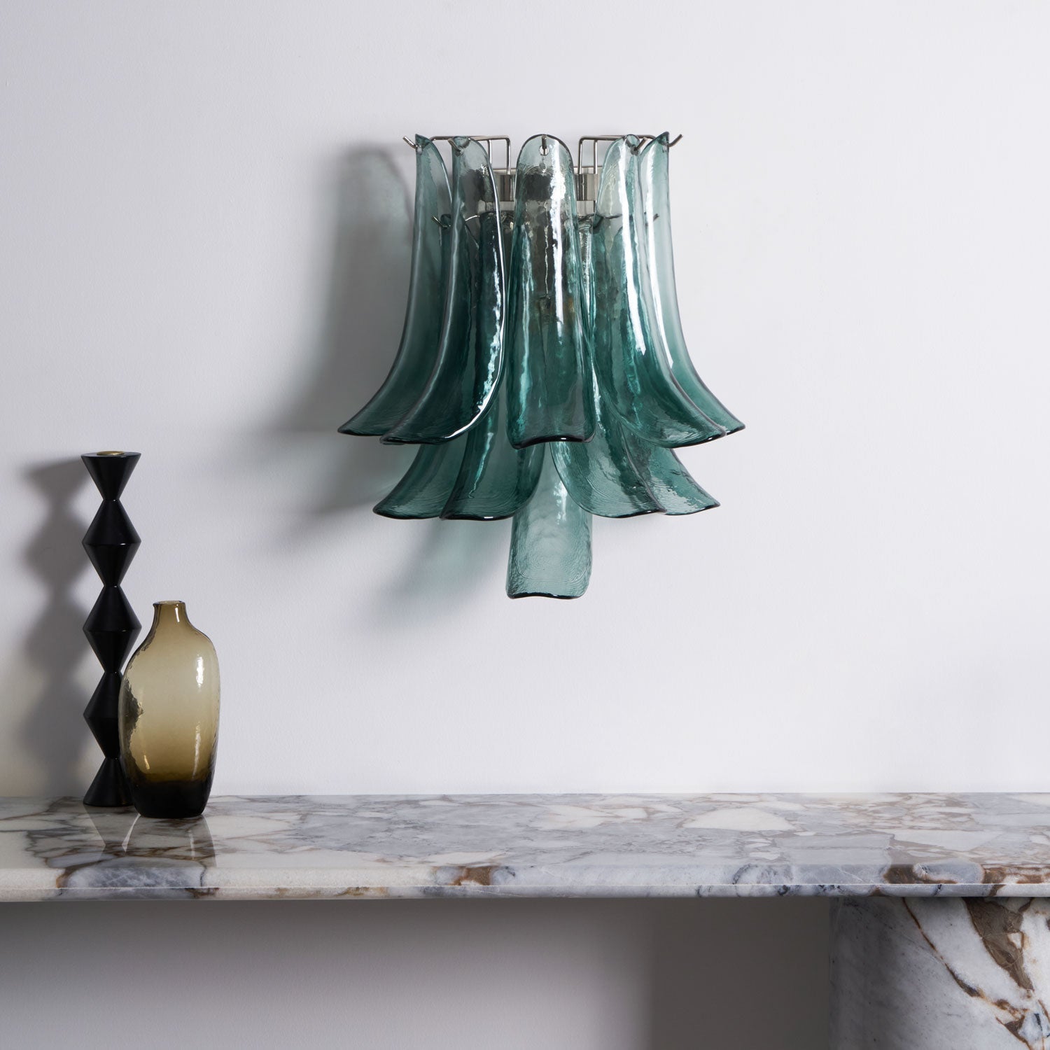 Aurora Luminaire Mural Pétale Forme Verre Vintage Artistique - Neutralighting