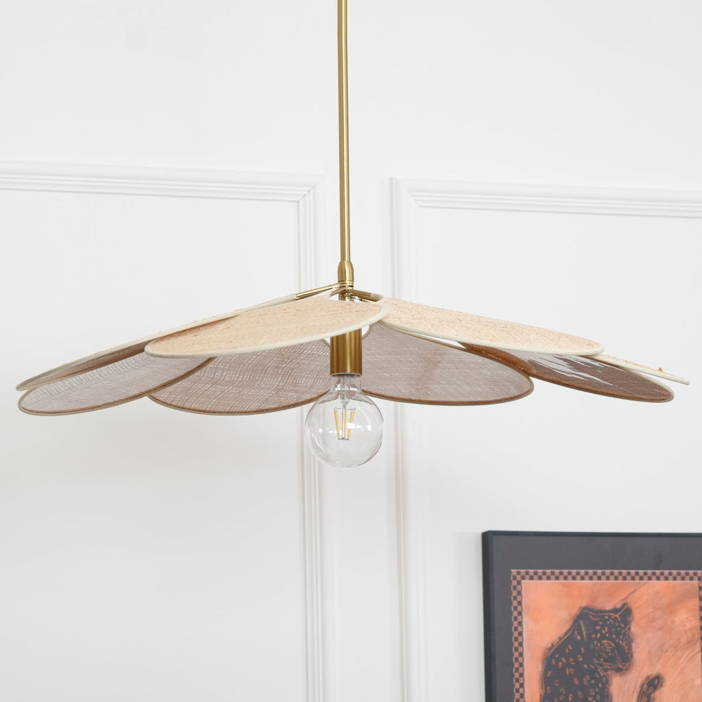 Flora Suspension en Tissu Bohémienne - Neutralighting