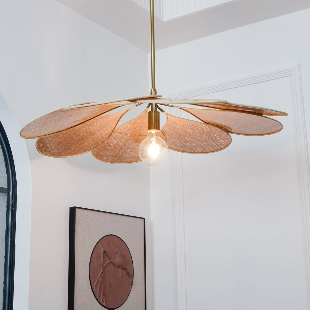 Flora Suspension en Tissu Bohémienne - Neutralighting
