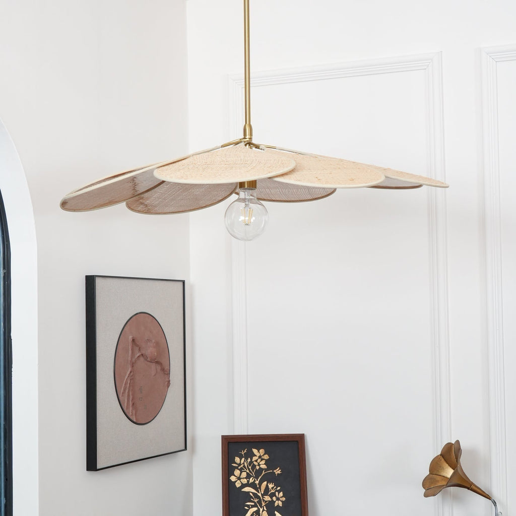 Flora Suspension en Tissu Bohémienne - Neutralighting
