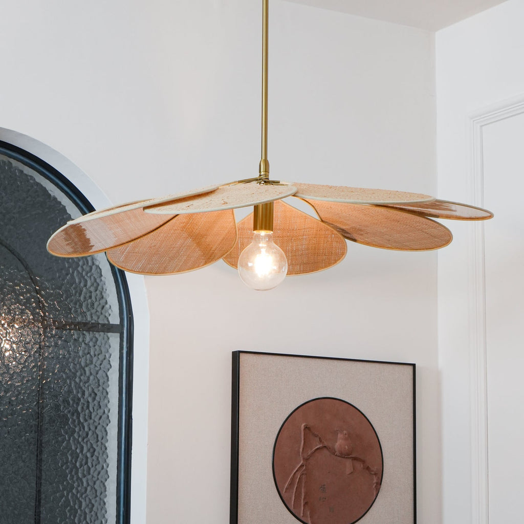 Flora Suspension en Tissu Bohémienne - Neutralighting