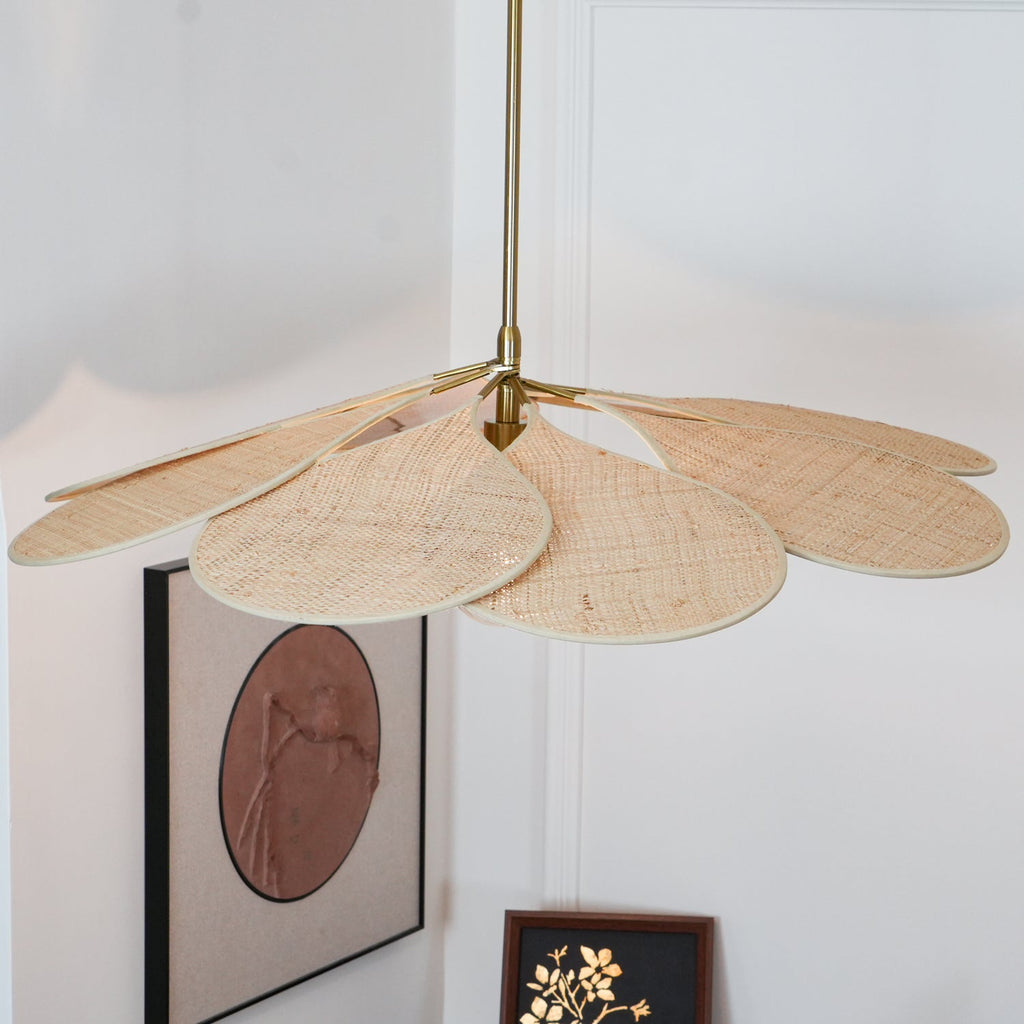 Flora Suspension en Tissu Bohémienne - Neutralighting