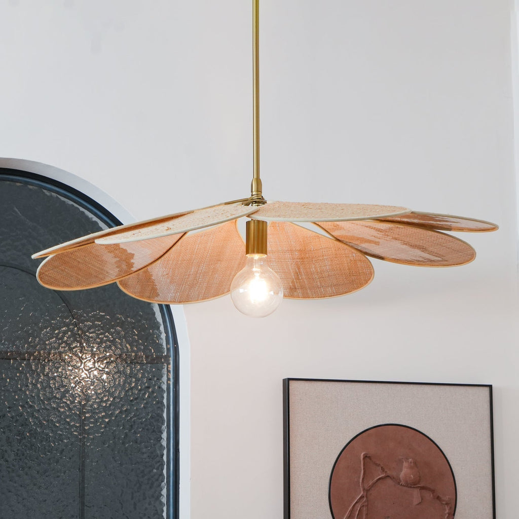 Flora Suspension en Tissu Bohémienne - Neutralighting