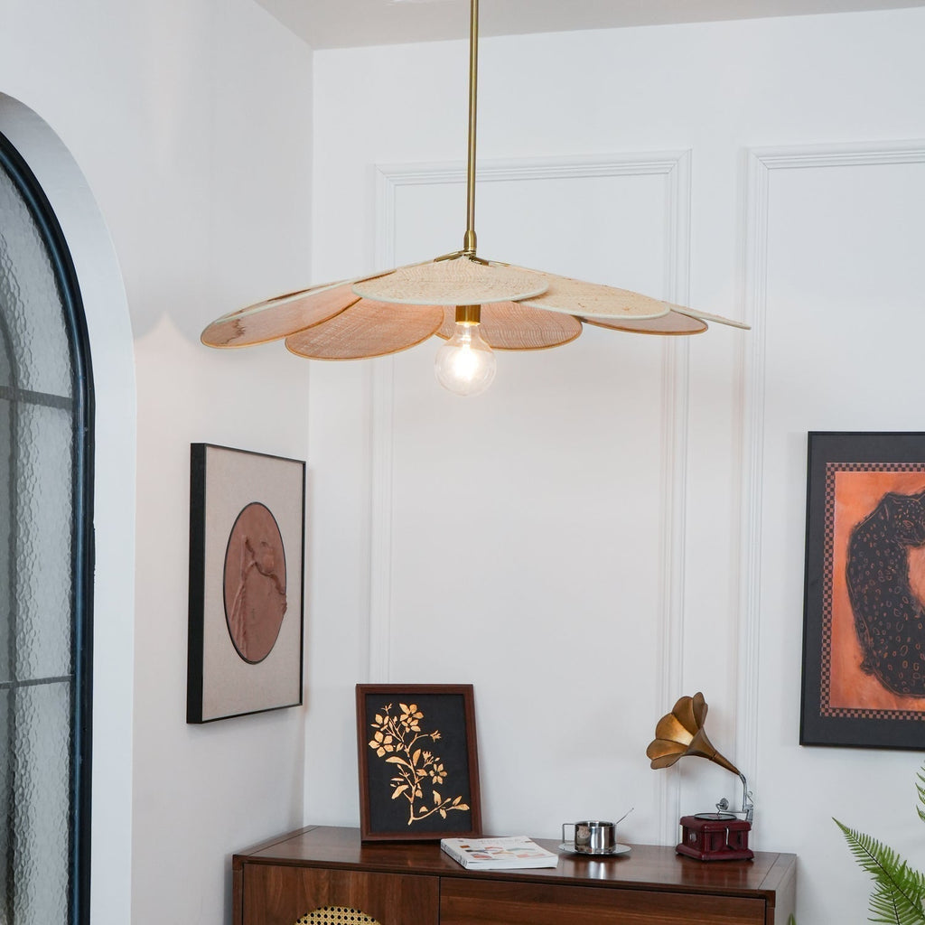 Flora Suspension en Tissu Bohémienne - Neutralighting