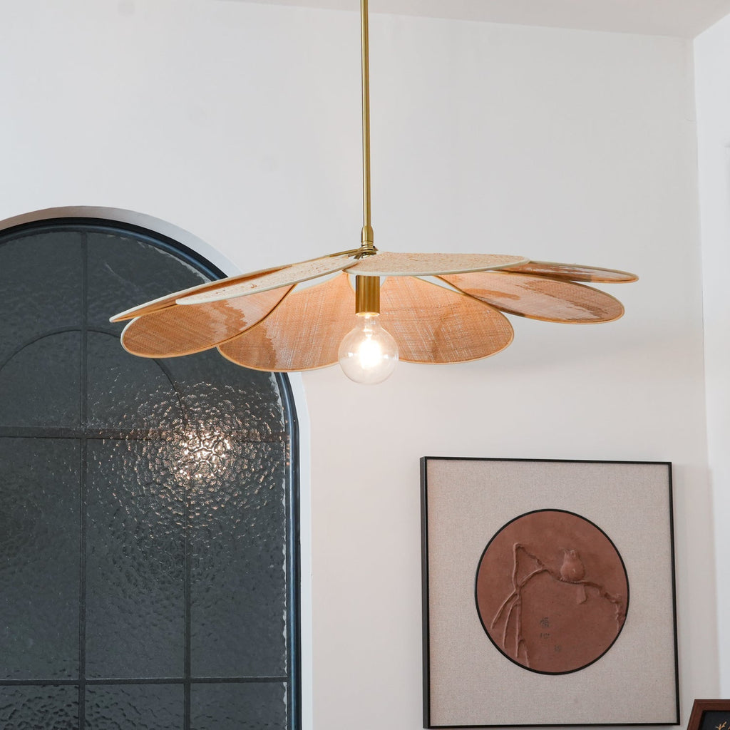 Flora Suspension en Tissu Bohémienne - Neutralighting