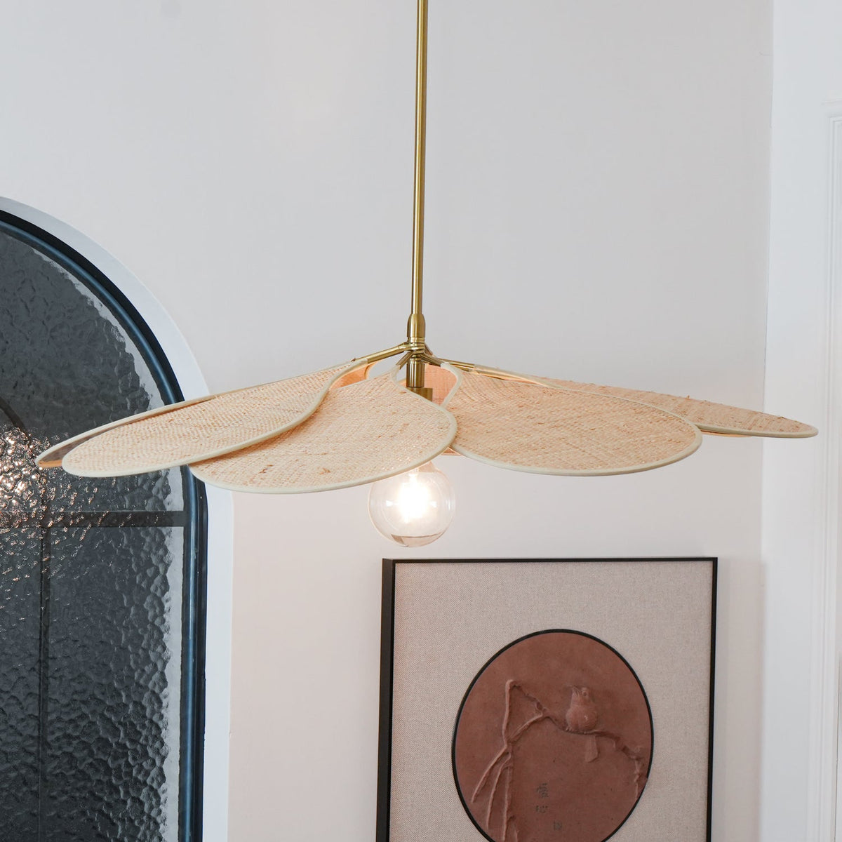 Flora Suspension en Tissu Bohémienne - Neutralighting